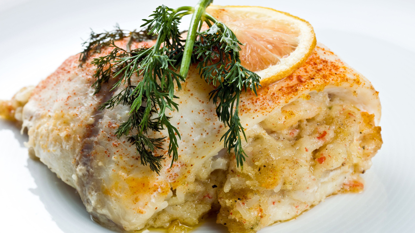 Royal Lunch Stuffed Filet of Sole